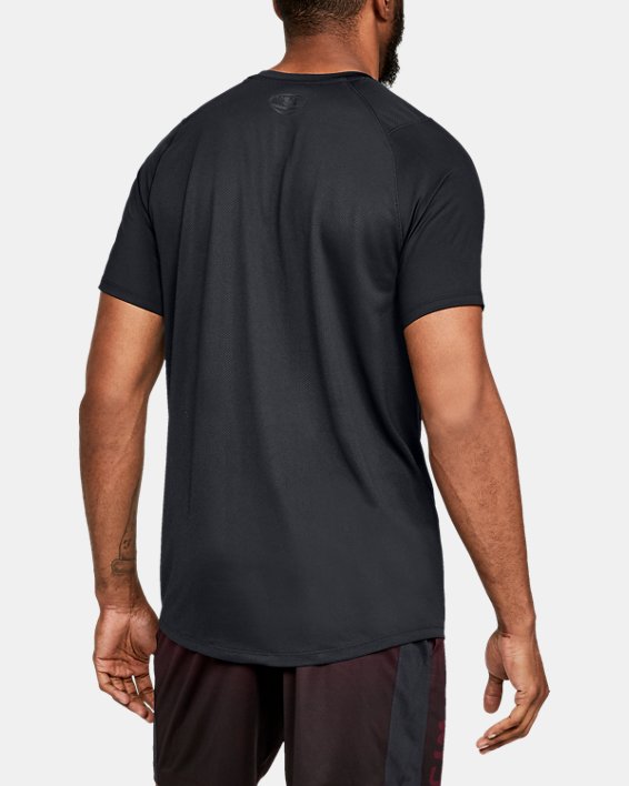 Men's UA MK-1 TRNG DVSN Graphic T-Shirt in Black image number 1